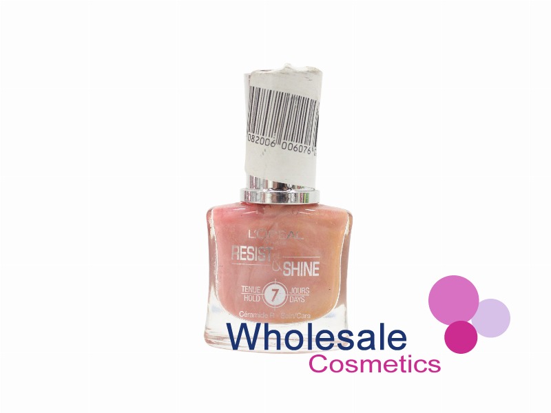 6 x L'Oreal Resist And Shine Nail Polish - 275